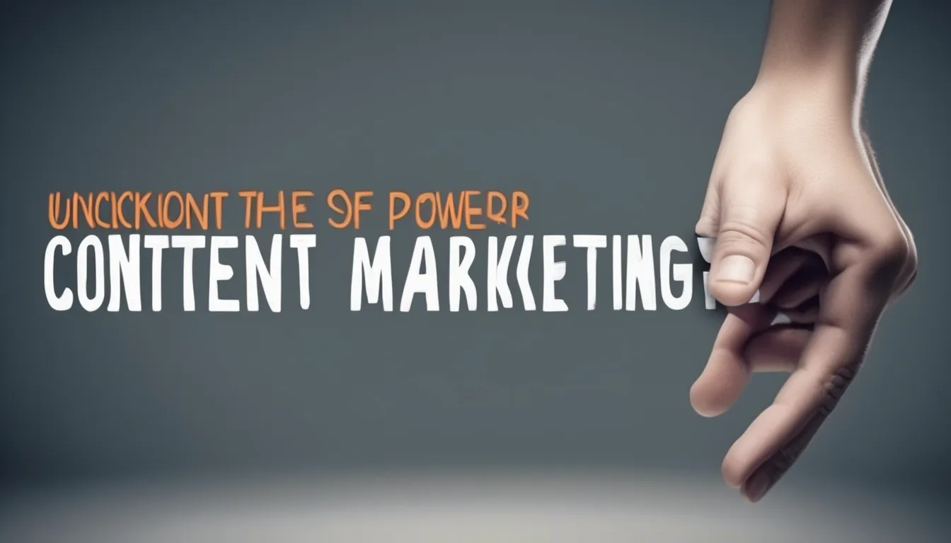 Unlocking the Power of SEO-Driven Content Marketing